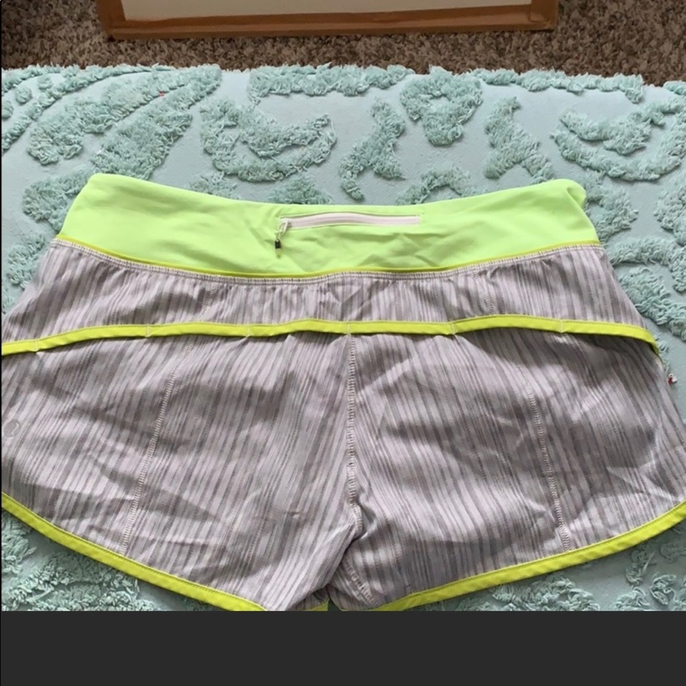 lululemon Speed shorts